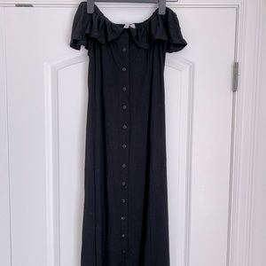 ASOS Maternity Off Shoulder Dress